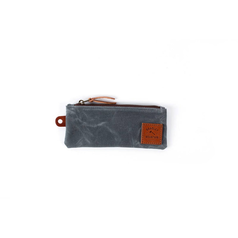 Pencil Zip Pouch - Charcoal