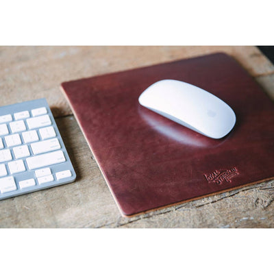 Leather Mousepad - Bark