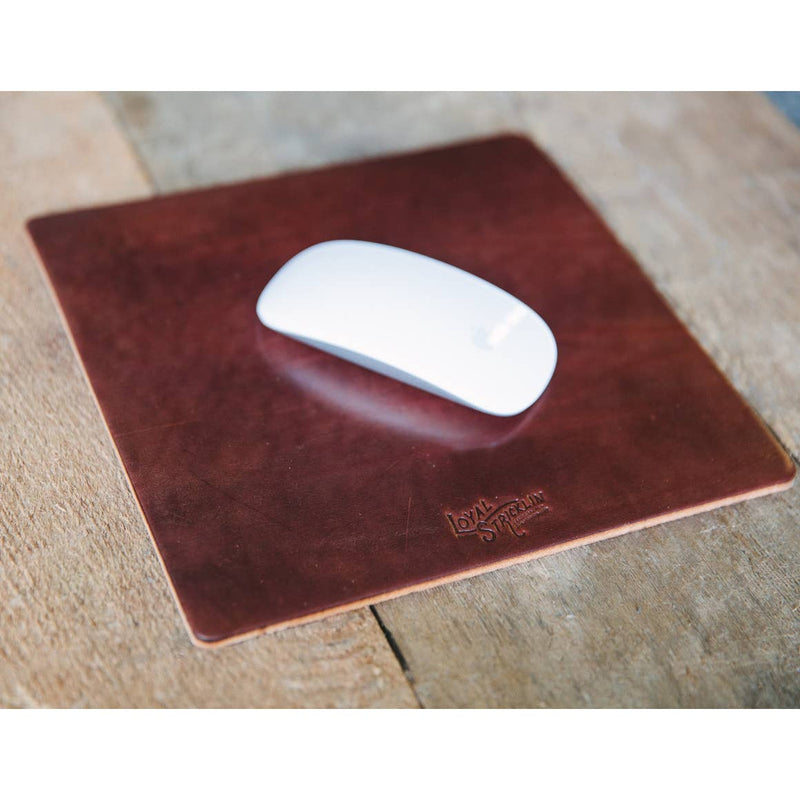 Leather Mousepad - Bark
