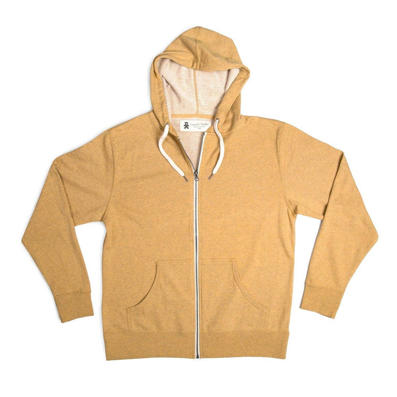 French Teddy Zipper - Cream