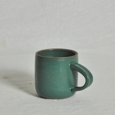 Satin Coffee Mug - Orange