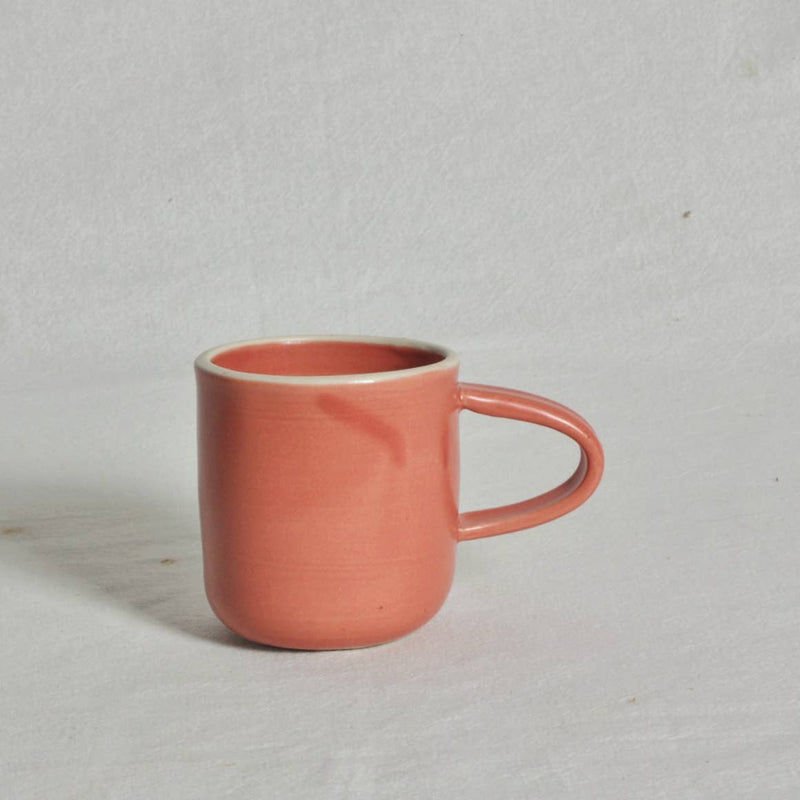 Satin Coffee Mug - Orange