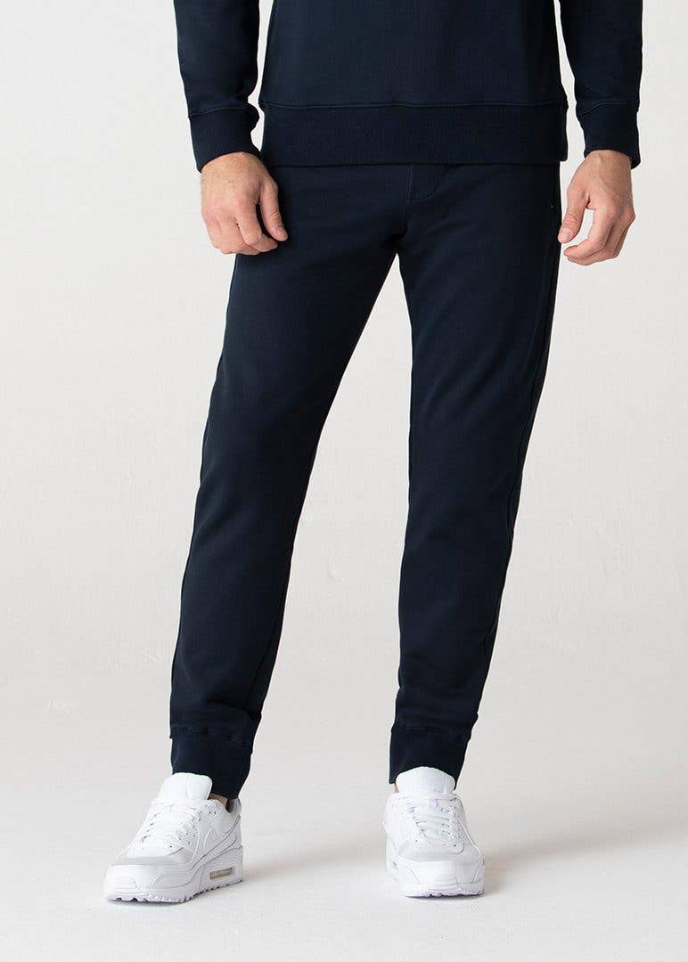 Relaxed Fit Pants | Navy Blue