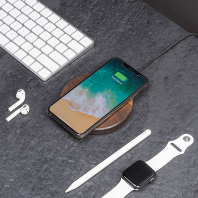 WALNUT Slim Wireless Charging Pad