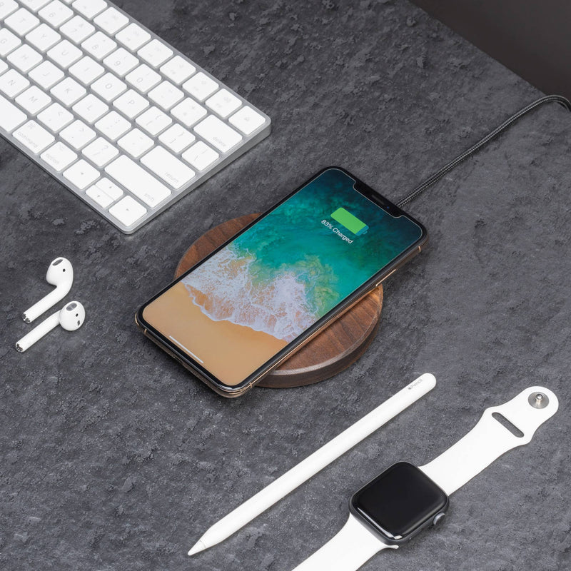 WALNUT Slim Wireless Charging Pad