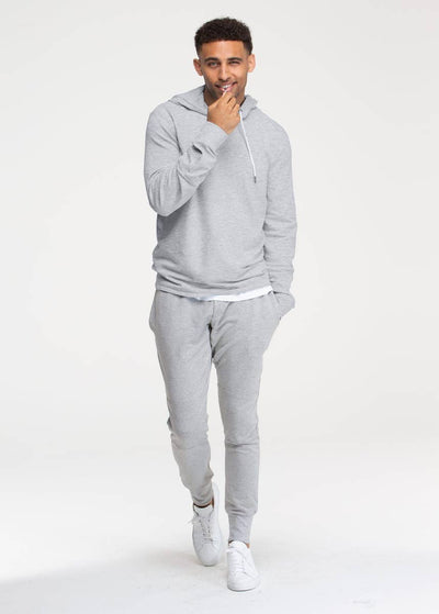 Lightweight Hoodie | Heather Gray