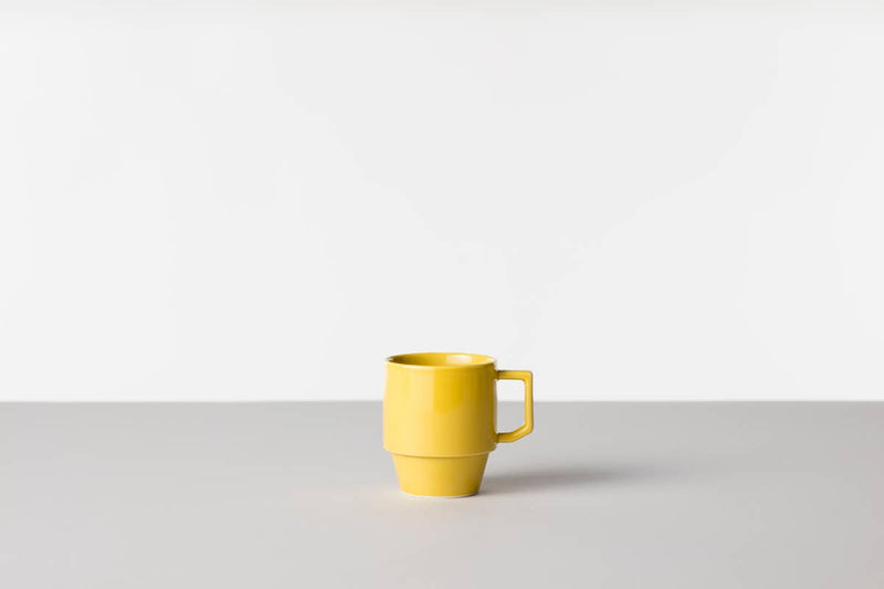 Cherry Red Block Mug