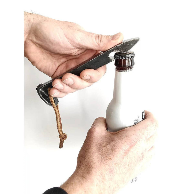 Railroad Spike Bottle Opener