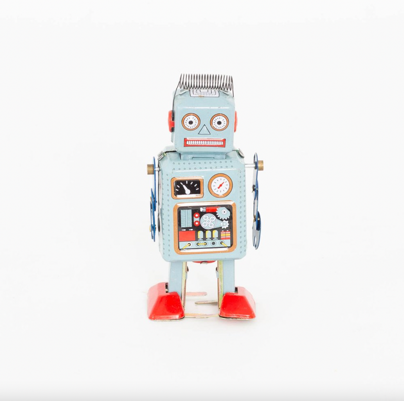 HOM0483 Small Metal Robot Toy