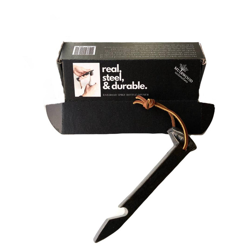 Railroad Spike Bottle Opener