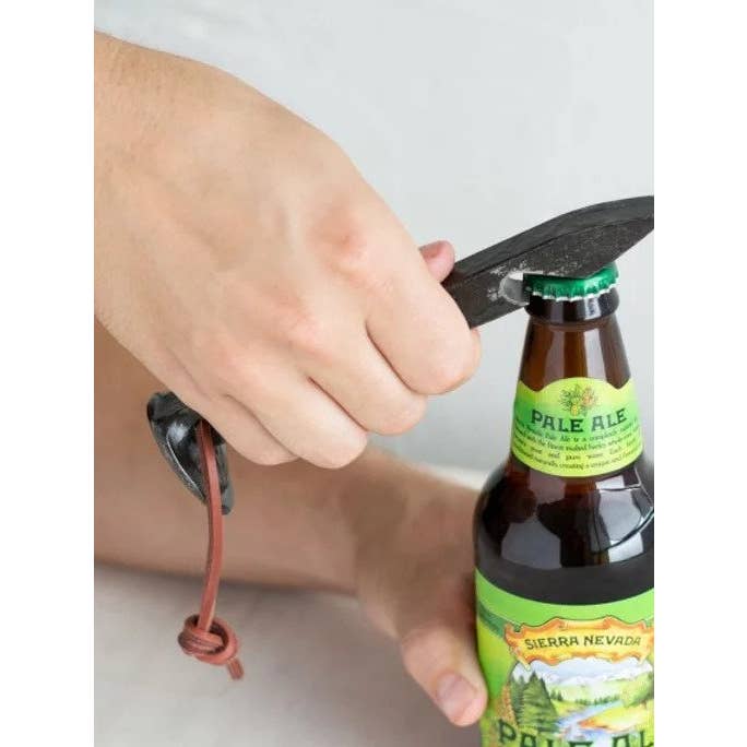 Railroad Spike Bottle Opener